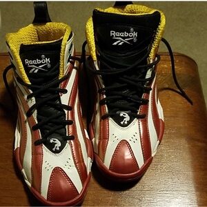 Size 12 Reebok Shaqnosis OG Miami Heat Red White Black
